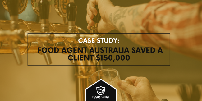 Case study How Food Agent Australia Saved a client $150,000 Brewery